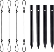 Grevosea Pack of 4 Tablet Pen Touchscreen Pen for LCD Writing Board Matching with 4 Hanging Ropes fo