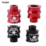 [Tooyful] 1 Pair Bicycle Hub Conversion Seat 74mm to 100mm Extension Axle Hub Adapter - Lightweight 