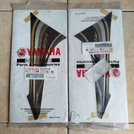 Right Air Scoop Wing Striping Sticker Old Vixion Black Metallic 2010Kiri Original YGP 3C1-F137P-B0 3