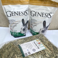 VALUE DEAL - Genesis extruded Timothy Rabbit food [2 x 1kg] + Timothy Hay [1 x 500g]
