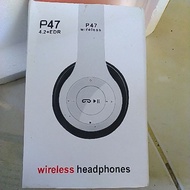 P47 wireless headphone