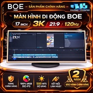 BOI 17 inch Portable Monitor – 21:9 – Mirror Screen - 120Hz - Standard Color SRGB100%-00% DCI-P3 - 5