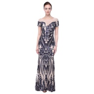 Sequin Evening Prom Dress