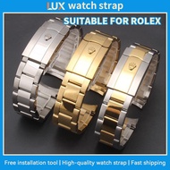 Apply To Rolex stainless steel watch strap 20mm 21mm, compatible with Datejust 126334 stainless stee