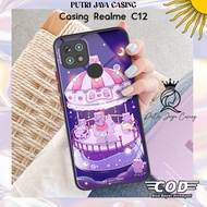 Case Realme C12hp Realme C12 Casing CUTEBEAR Motif Latest Cute Character Cute Anime Anime Character 