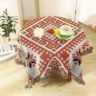 [48H Shipping] Modern Simple Four-Person Six-Person Dining Tablecloth Outdoor Camping Tablecloth Egg