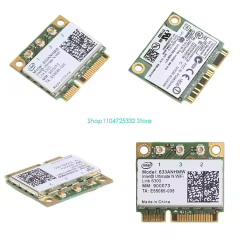P5EA 2.4G Dual Band 633ANHMW Wireless Notwork Card PCI-E 450Mbps IEEE 802.11a/b/g/n For Intel Ultima