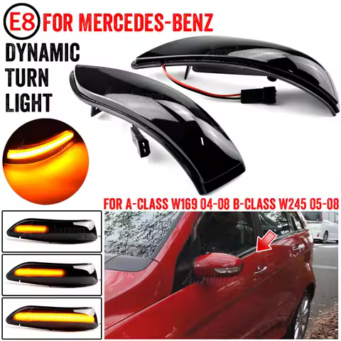 Dynamic Blinker Turn Signal LED For Mercedes Benz A B Class W169 W245 A180 A200 B180 B200 2004-2008 