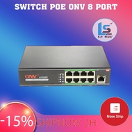 Poe Switch ONV 8 Port (Port) PoE 2 Uplink Port