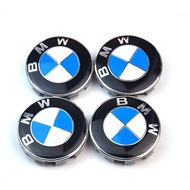 4Pcs BMW Car Emblem Logo Badge Hub Wheel Rim Center Cap 68mm Cover BMW e46 e39 e36 e90 e60 e30 e34 f