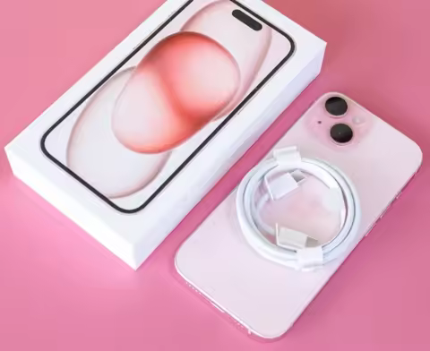 Original iPhone 15 128GB/256GB/512GB ROM 6GB RAM Sim Free 5G Cell Phone iPhone15 Official Package