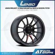 Lenso Project-D 96M - Gun Metal 18x9.5 ET25 6x139.7 (1 Piece)