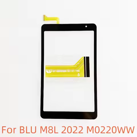 For BLU M8L 2022 New M0220WW Tablet Replacement 8-inch Touch Screen Digitizer Glass Panel Touch