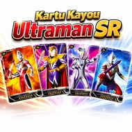 Ultraman Card KAYOU SSRSR (English, Chinese)