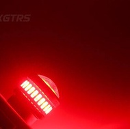 Maxgtrs 2X BA15S P21W bóng đèn LED S25 1156 bau15s BAY15D 1157 Ba15d 4014 3030 chip ống kính máy chi