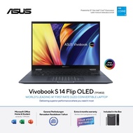 ASUS Vivobook S14 Flip OLED TP3402VA-OLEDS551 - Quiet Blue [Intel® Core™ i5-13500H / Intel® UHD Graphics / 8GB / 512GB / 14inch / WIN11 / OHS]