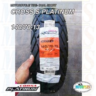 Motorcycle Tire DUAL SPORT Tubeless 140/70 13 140 70 13 for Honda ADV by PLATINUM CROSS S CORSA