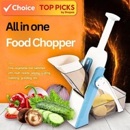 Multifunction Mandoline Slicer Vegetable Chopper & Grater – Food Cutter, Onion Slicer, Grinder Tool