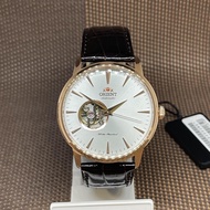 Orient FAG02002W0 Esteem II Automatic Semi-Skeleton Brown Leather Men's Watch