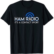 Ham Radio Its A Contact Sport Funny Ham Radio Premium T-Shirt Xs-3Xl
