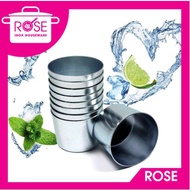 ALUMINUM ice cups, aluminum refrigerator ice cups of all sizes from 8cm to 12cm