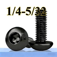 10.9 Grade Inch Screw US Round Head Hexagon Screw 1/4, 1/8, 3/16, 3/8, 5/16, 5/32 【12YDD-MB】