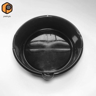 [prettyia] Oil Change Drain Pan ,Motor Oil Pan ,Garage Tool Oil Resistant Heavy Duty 6.5L