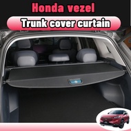 Honda vezel 2014-2025 Black Trunk Shade Rear Parcel Shelf Cargo Cover Car Boot Luggage Security Shie