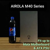 AIROLA M40 Series ITX Case fit up to matx motherboard & ATX Psu Case Airola Series Small PC ITX Casi