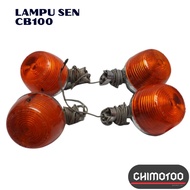 Turn Signal Lights Riting Ritting Honda Cb100 Cb 100 Iron Mica Stanley 6.1348 Japan New Old Stock