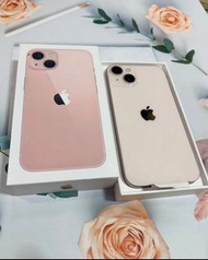 💜💜台北iPhone專賣店💜💜展示機出清🍎 iPhone 13 128G/256G粉色 🍎💟🔺店面保固一個月🔺買到賺到