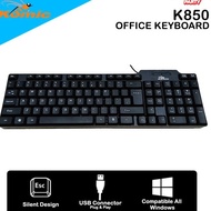 Komic K850 Keyboard – Delicate Business Office Keyboard [1 YEAR OFFICIAL WARRANTY]