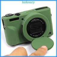 KOK Soft Rubber Silicone Cases Cover For G7X Mark 3 G7X III G7X3 Protectors Camera Skin Housing Case