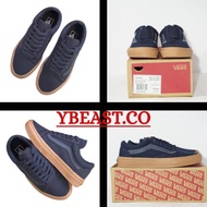 Vans Old Skool Shoes - Vans Old Skool Dark Navy Gum - Vans Oldskool Premium - Vans Oldskool Navy - Vans Old School - Oldskool - Vans Old Skool Shoes Original 100% - Vans Old Skool Pro - Sneakers Vans - Women's Sneakers