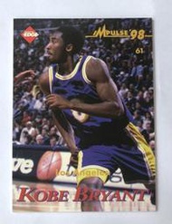 [NBA]1998 EDAG KOBE BRYANT/COREY BENJAMIN 小飛俠 科比 雙面球卡 #28 厚卡