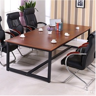 6 People Simple Rectangular 4 People Table Black Simple Modern Office Large Office Small Long Table 