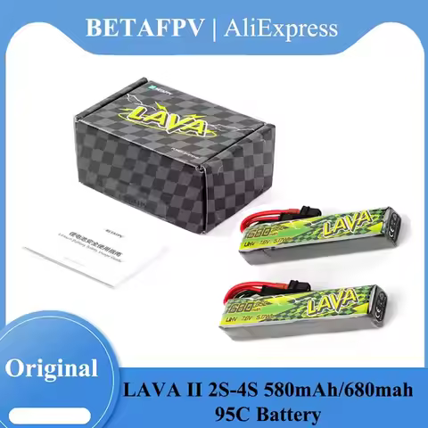 BETAFPV LAVA II 2S-4S 95C 580mAh/680mah Battery New