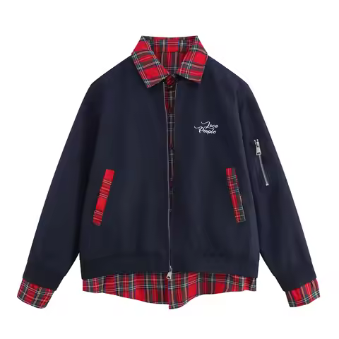 Autumn Spring Pocket Denim Jean Jacket Unisex Men Baseball Bomber Unisex Women Varsity Coat High Str