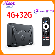 HY X96Q PRO+ Android 14 Smart TV Box Allwinner H728 Quad Core 8K 24fps 1000M Ethernet Wifi 6 Google 