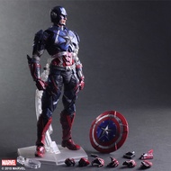 PA Modified Avengers Captain America Captain America Joint Movable Captain America Model Ornaments