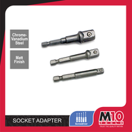M10 Socket Adapter - 1/4" X 1/4" 3/8" X 1/4" 1/2" X 1/4"