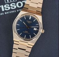 TISSOT PRX POWERMATIC 80 40MM ROSE GOLD BLUE DIAL🌹🪙
