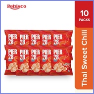 ✤ ▫ ✼ Pier 28 Prawn Crackers Thai Sweet Chili 22g x 10Pcs