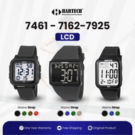 HARTECH Rubber LCD Watch 7461 7162 7925 Water Resistant | 3ATM-5ATM