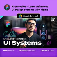 Figma Course- KreativePro-Learn Advanced UI Design Systems with Figma- Learn Figma | Figma Tutorial