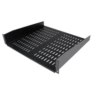 StarTech.com CABSHELFV 2U 16in Universal Vented Rack Mount Cantilever Shelf - Fixed Server Rack Cabi