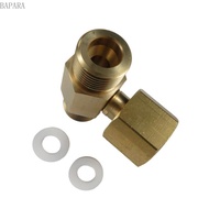 Bapara Highly Pressure CO2 Tank Adapter Sodas Cylinder Brass CO2 Cylinder Tank Adapter