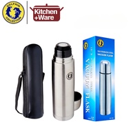 Dolphin Collection Stainless Steel Vacuum Flask With Bag 1000ml/ 800ml / 500ml / 350ml