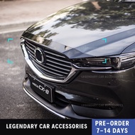 Mazda CX8 (2019-2022) Front Bonnet Trim Garnish Chrome Cover Grill Trim Carbon Decorative Bonnet Str