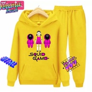 Squid Game Sweater Hoodie Suit/Squid Game Jacket Set/Squid Game Hoodie Kids And Teenagers 2-11 Years